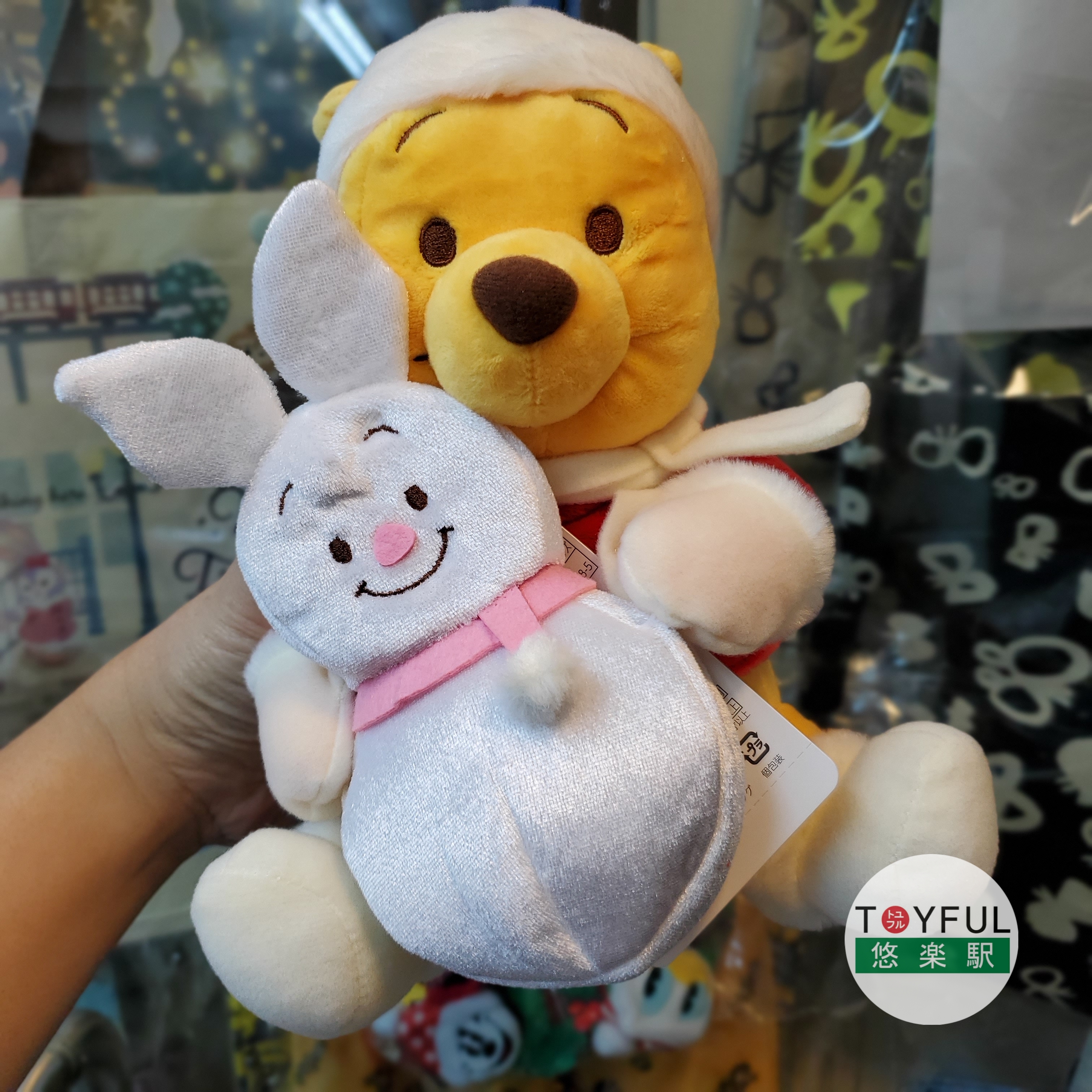 [現貨] [JDS] EVER GREEN｜小熊維尼｜小豬｜毛公仔 {TF2211098}