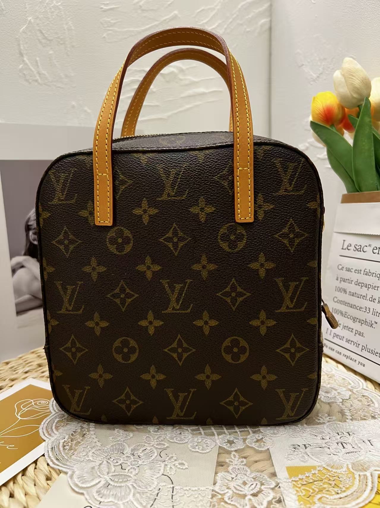 Louis Vuitton Monogram Spontini Bag（豆腐包）
