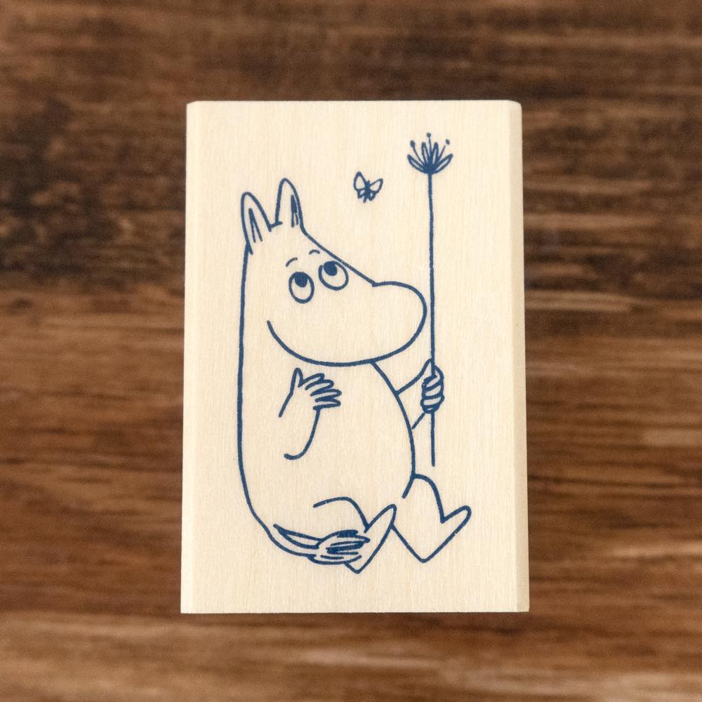 現貨｜Moomin 姆明 日本製 Beverly 木製 印章 印仔 (TSW-135)