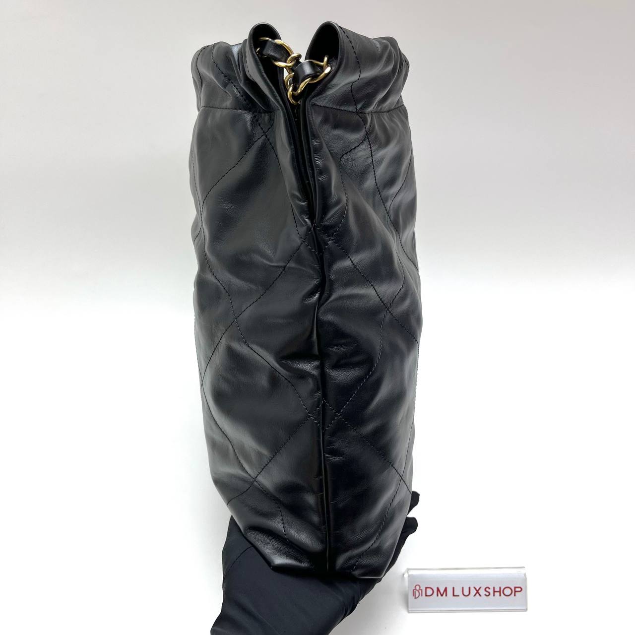 Chanel 22 Medium Black Handbag GHW