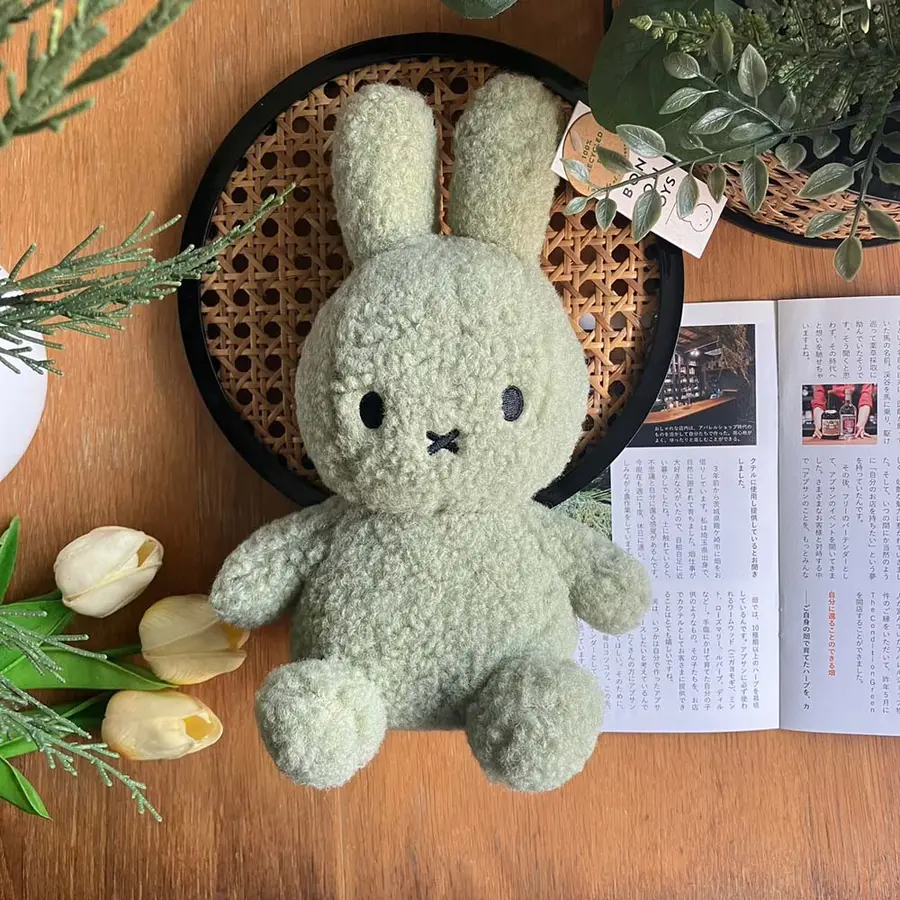 📦訂購 台灣代購 荷蘭 BON TON TOYS 米菲 Miffy 綠色 100%可回收環保公仔