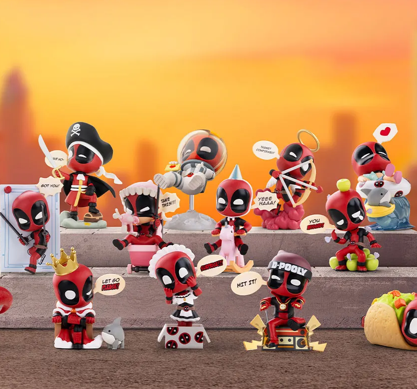 [漫威] 死侍系列 盲盒公仔 (英文) | 1包