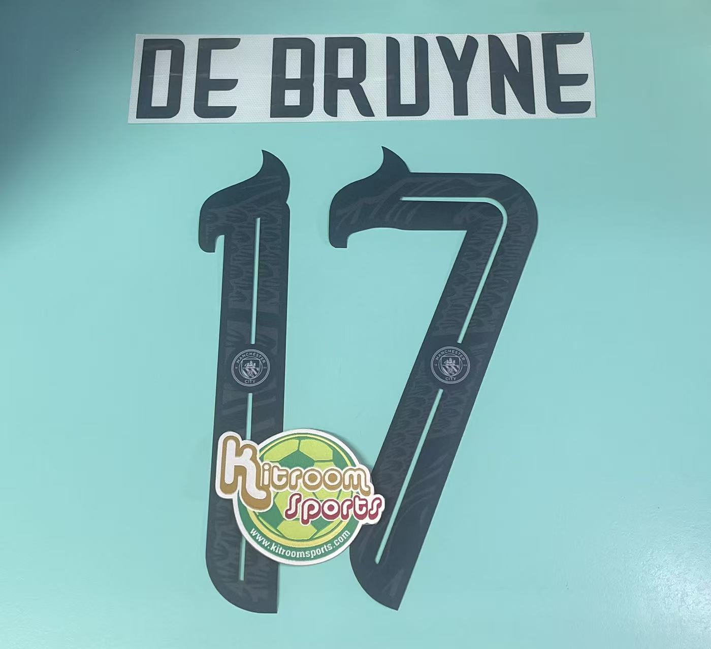 2024 Manchester City Year of the Dragon Nameset #17 DE BRUYNE