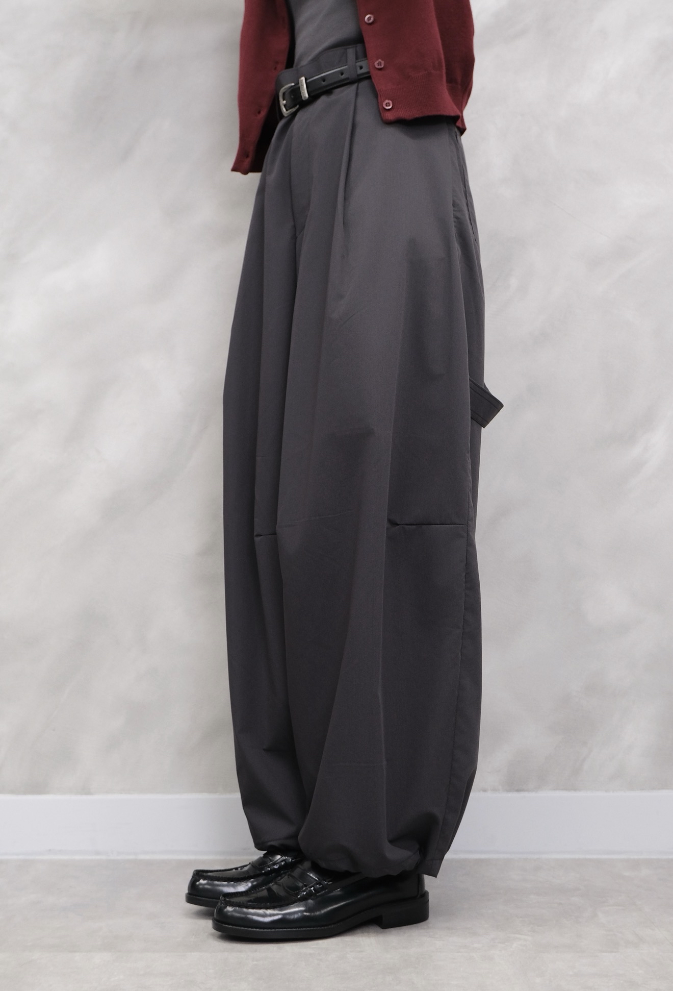 （Unisex) Urban Volume Pleated Trousers #pt24