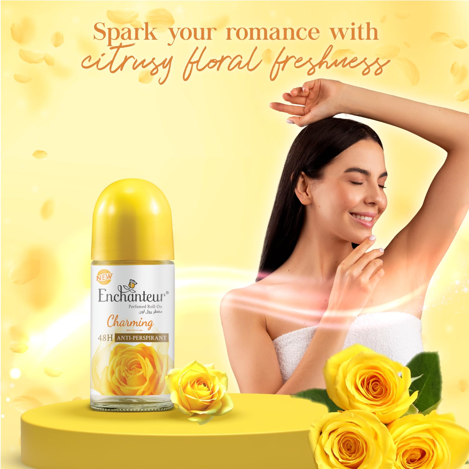 Charming Enchanteur Deodoran Perfumed Roll On Wanita 50ml