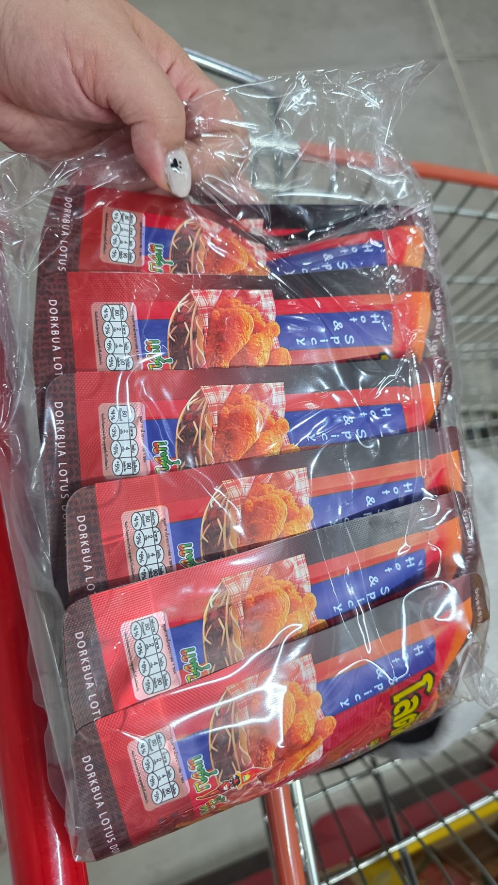 香辣雞腿風味(Hot and Spicy Chicken Drumstick Flavor) 12小包