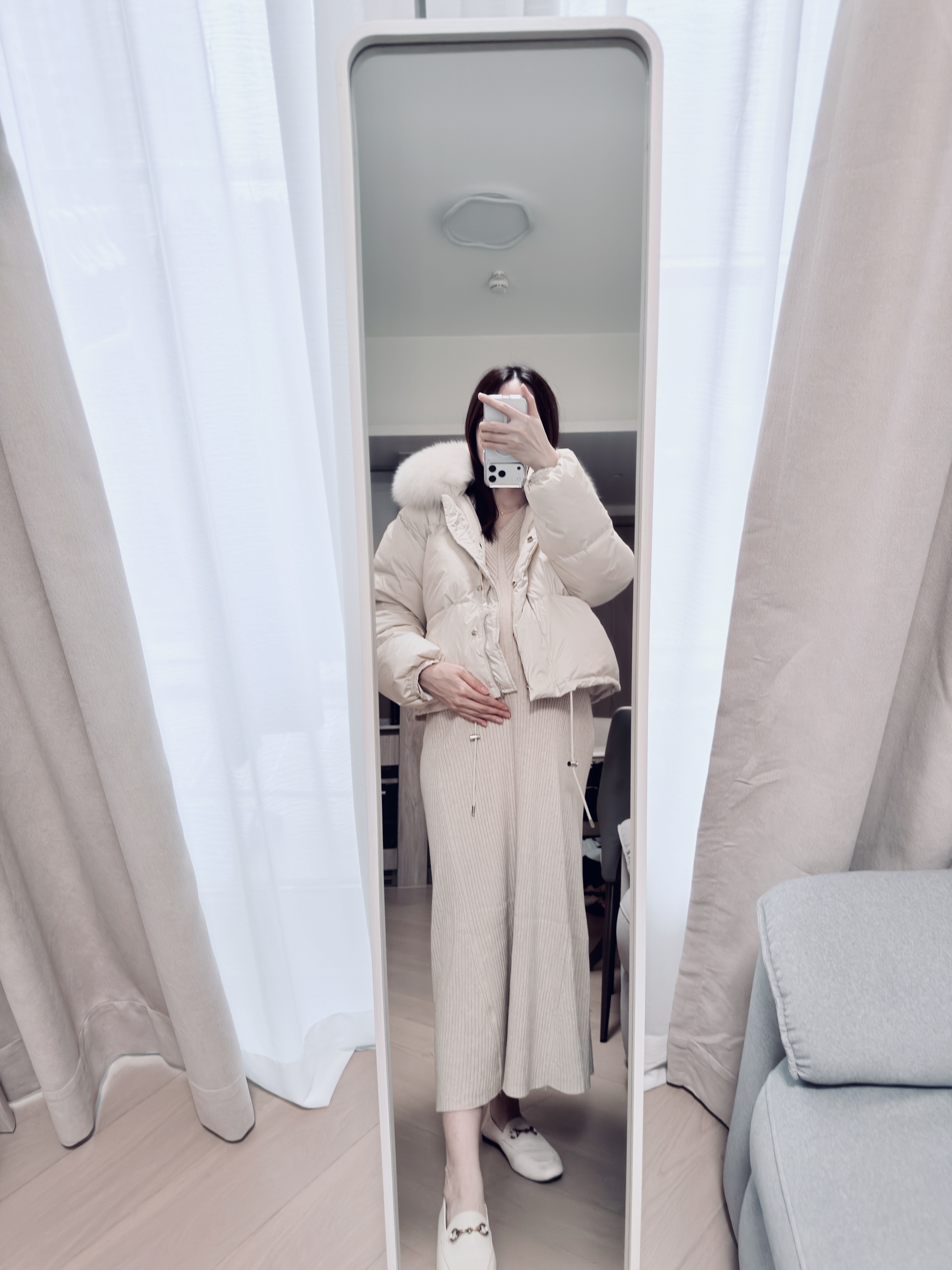 Super fluffy Down Coat