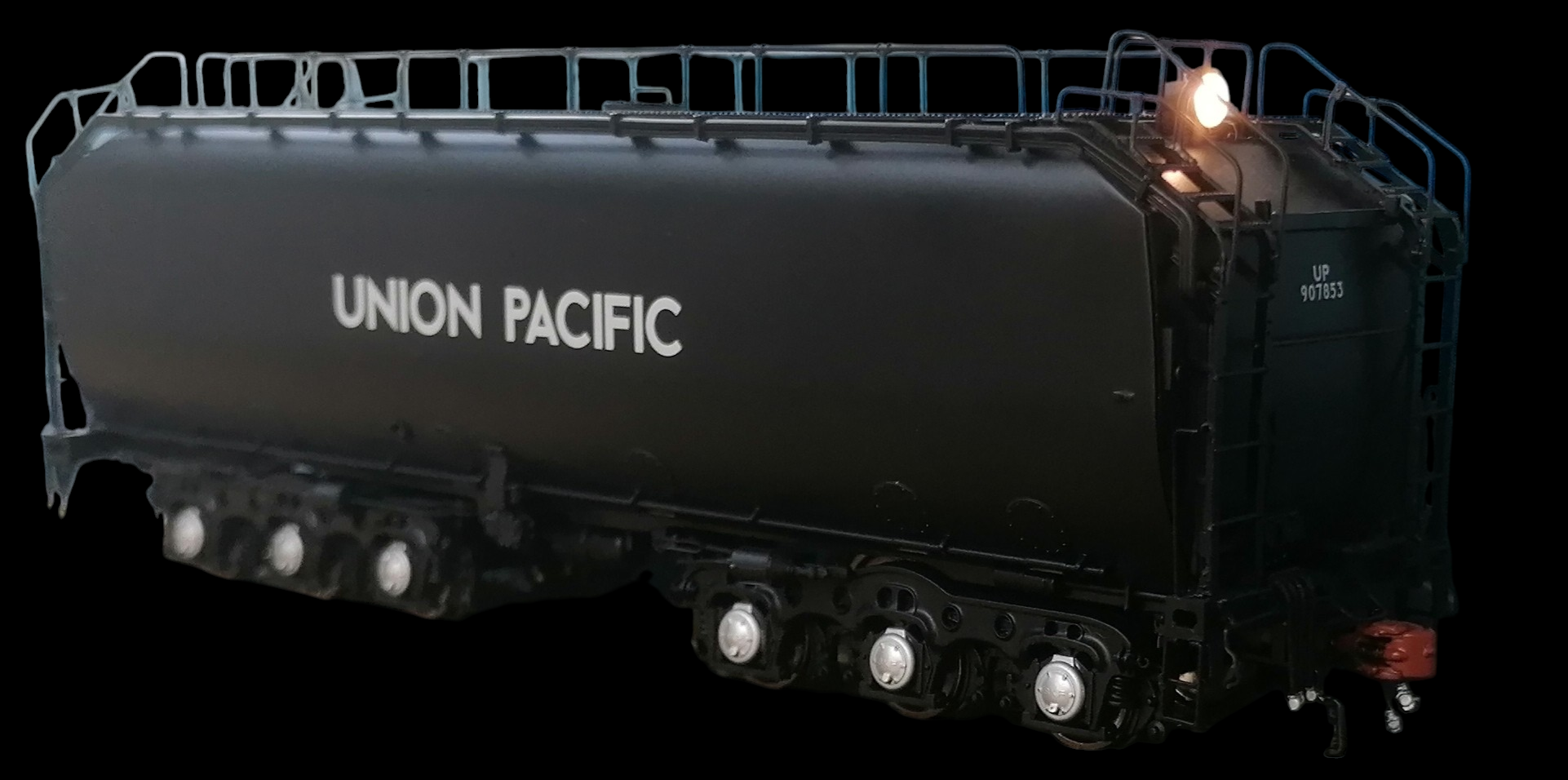 HO Scale Union Pacific Black Steam Excursion Water Tender Scaletrains SXT30018