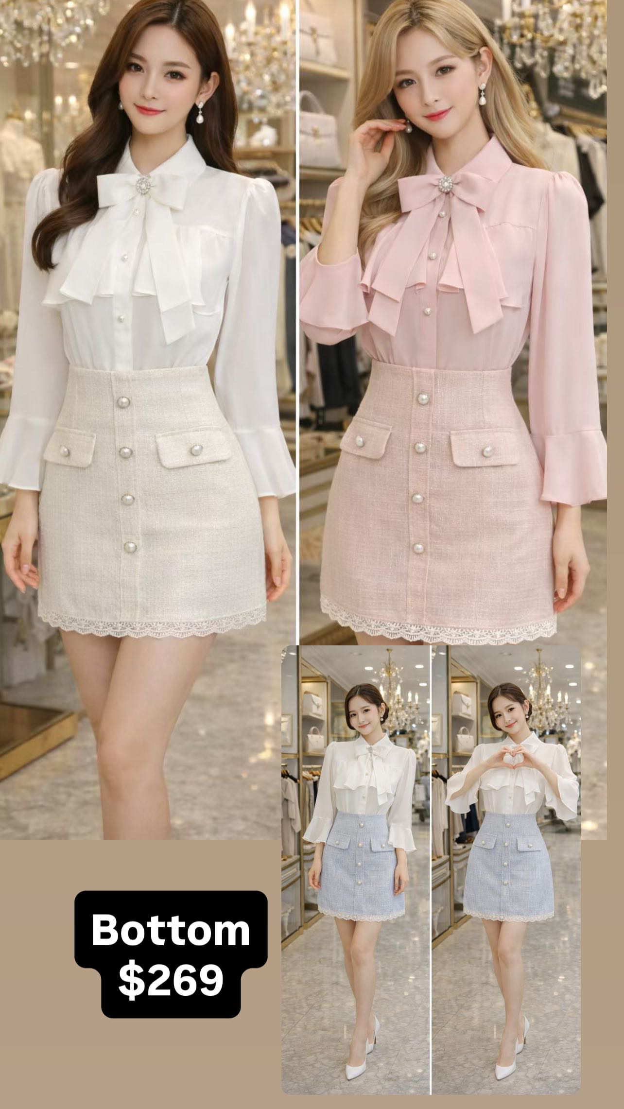 🇰🇷🇰🇷新款速遞21/4🔥🔥Bottom11295#ff2914