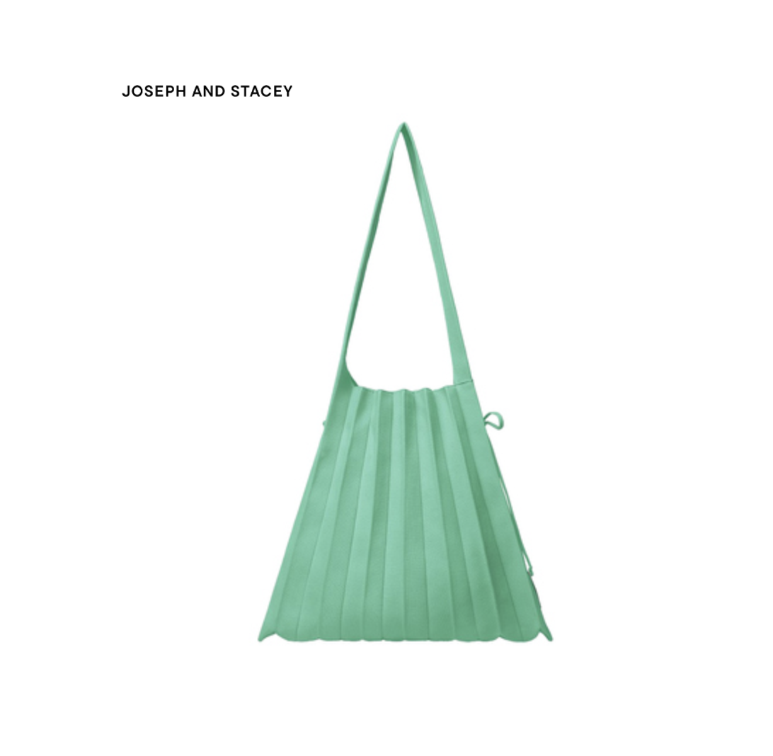 JOSEPH & STACEY Lucky Pleats Knit M (Basil, Butter, Jelly Green, Matcha Latte, Sea Gree)