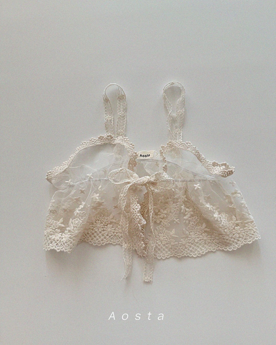 花花 Lace Vest