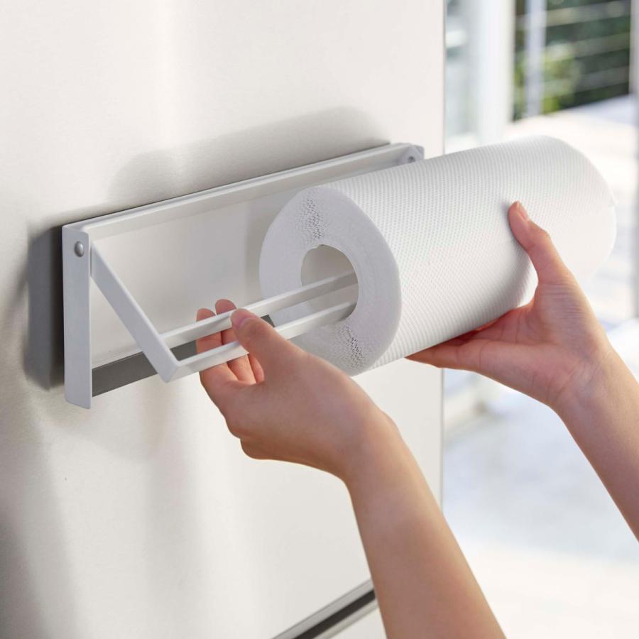 🔥🔥【日本直送《PLATE》磁吸式單手切割廚房紙巾架】