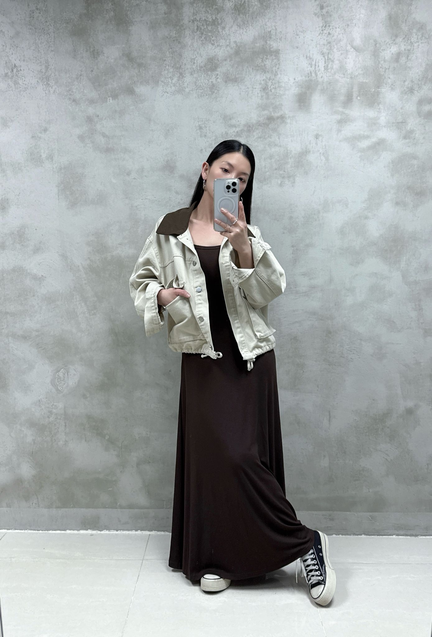 A04 棉質不規則下擺Ops