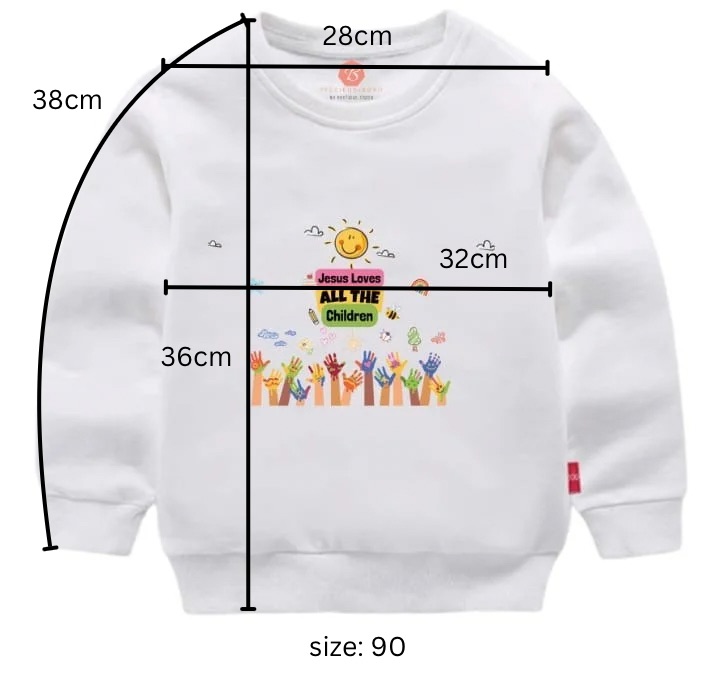 「Jesus Loves All the Children」衞衣