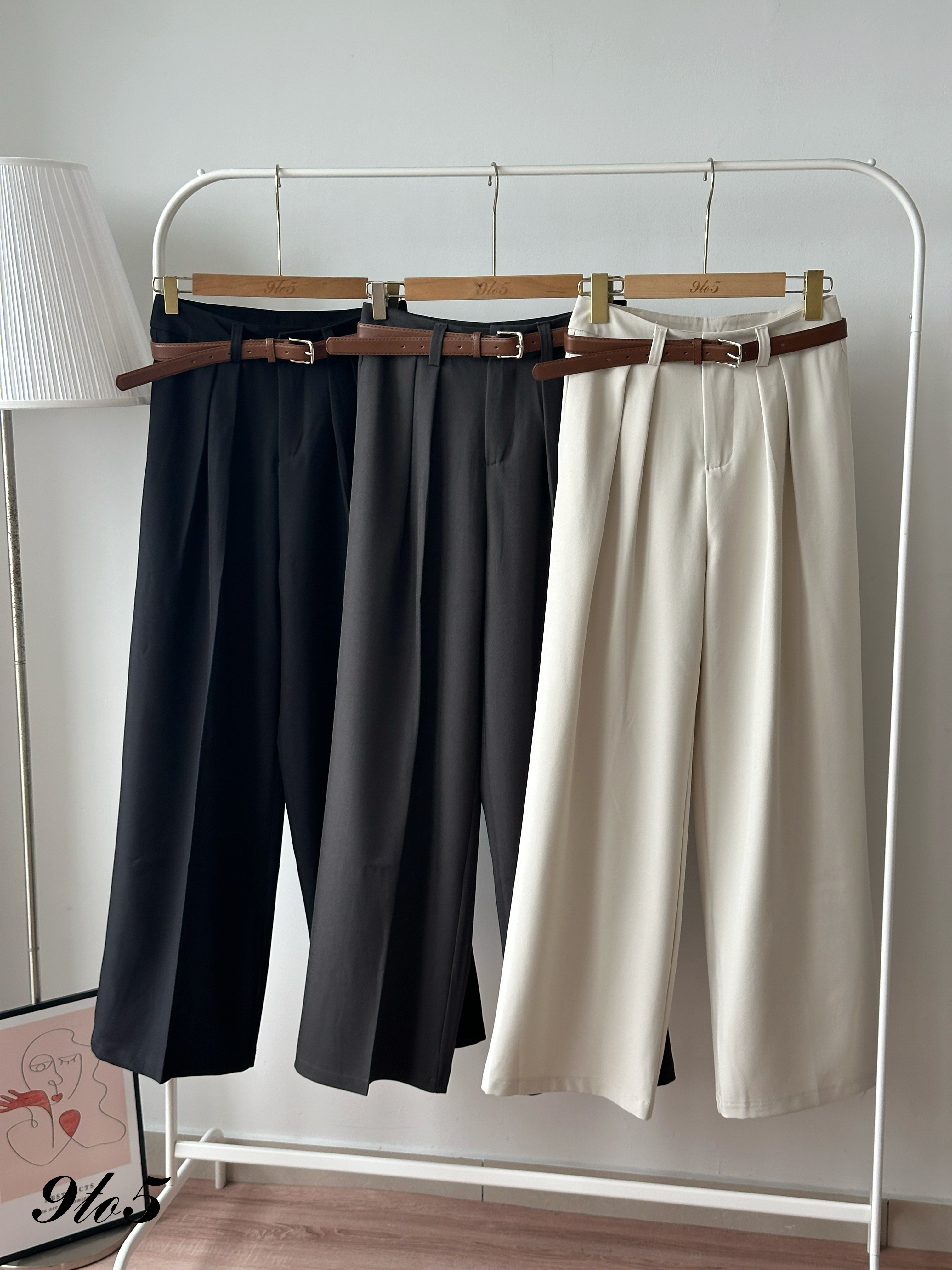 S1997 Long Straight Pants - 3 Colors 