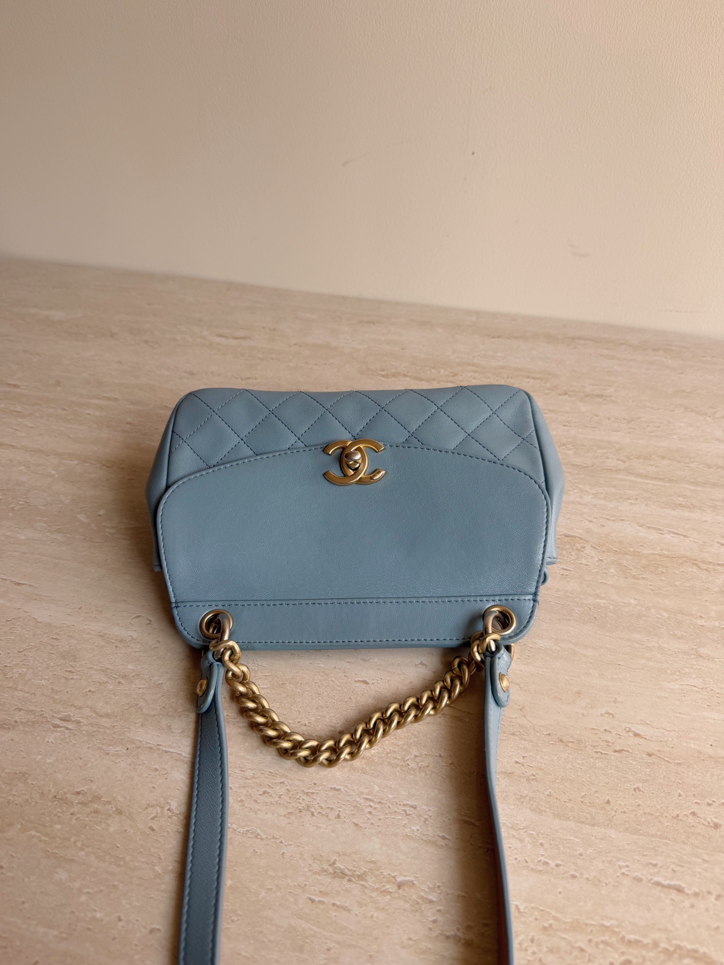 【預訂貨品】Chanel藍色元寶包