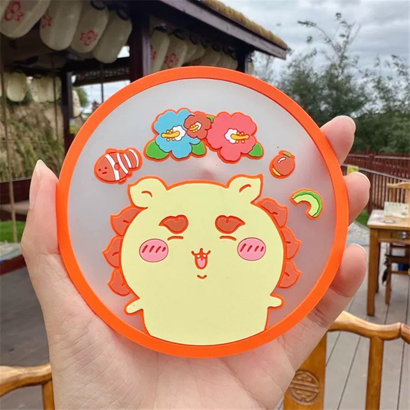 大割價 超可愛的chiikawa杯墊防燙軟墊隔熱防滑墊擺飾