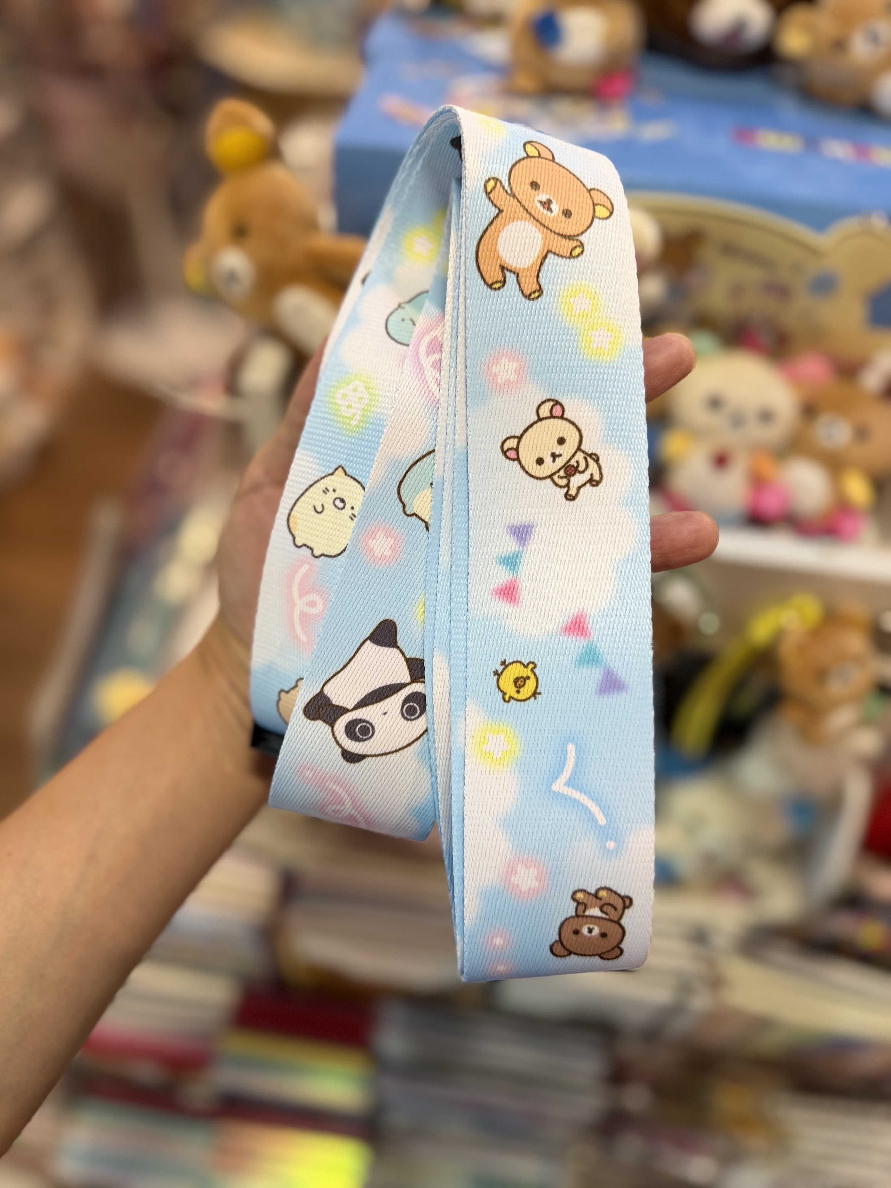 《現貨》全新San-x90週年展台灣限定 Rilakkuma行李帶
