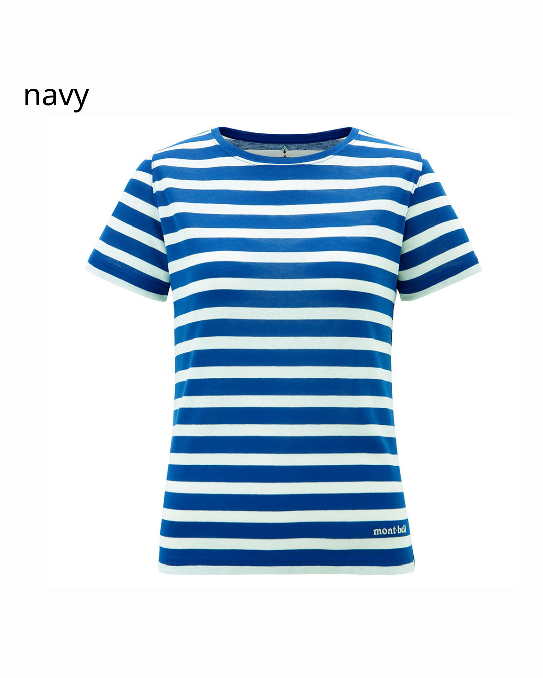日本代購【 日本直送  montbell wickron 女裝 間條  短袖 T shirt  | Tee 恤 | mont-bell border tee 】