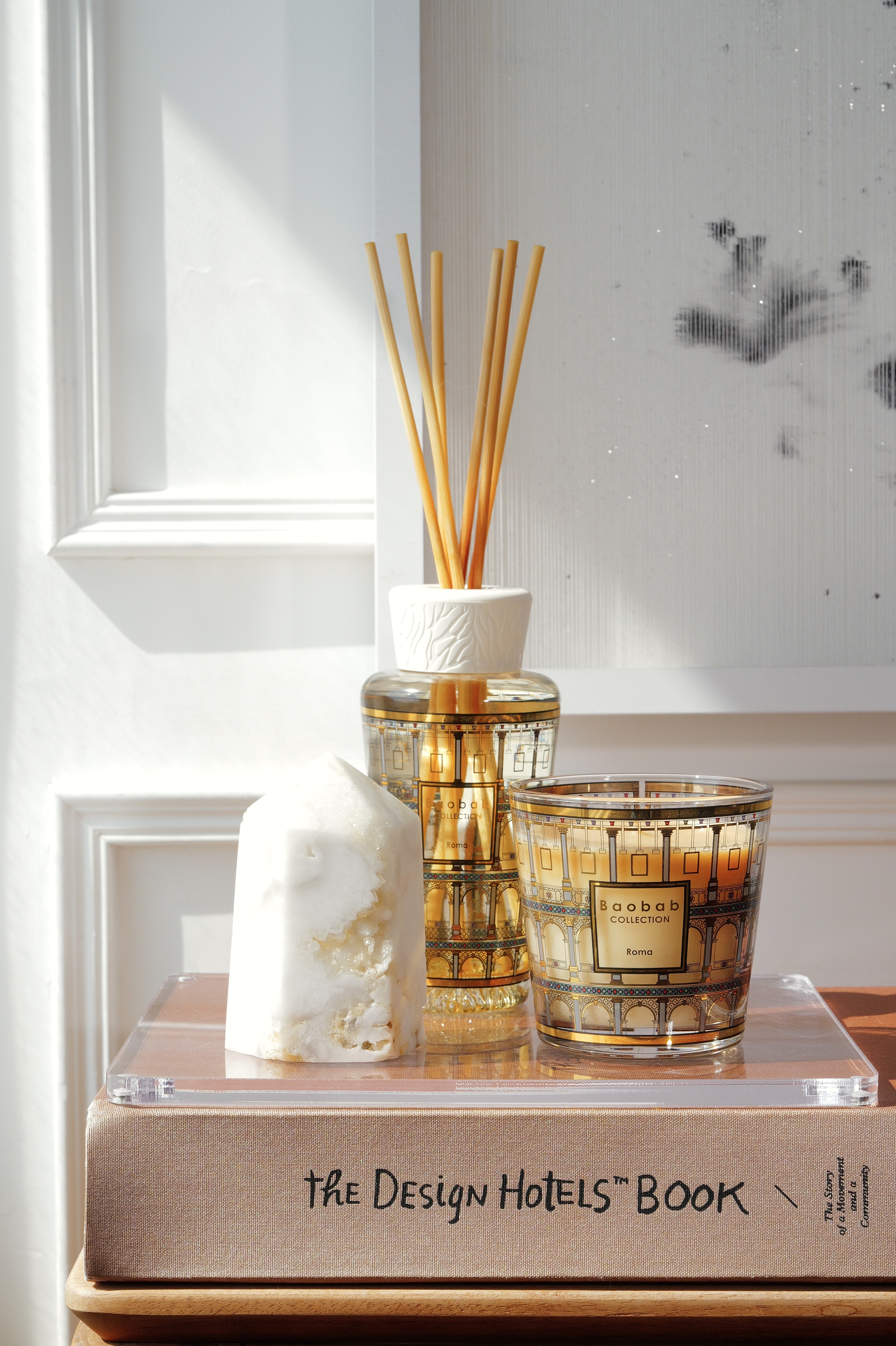  ༒10.6cm白晶洞晶牙六角柱༒   CQ.6002H2MGA79-RA1*63A