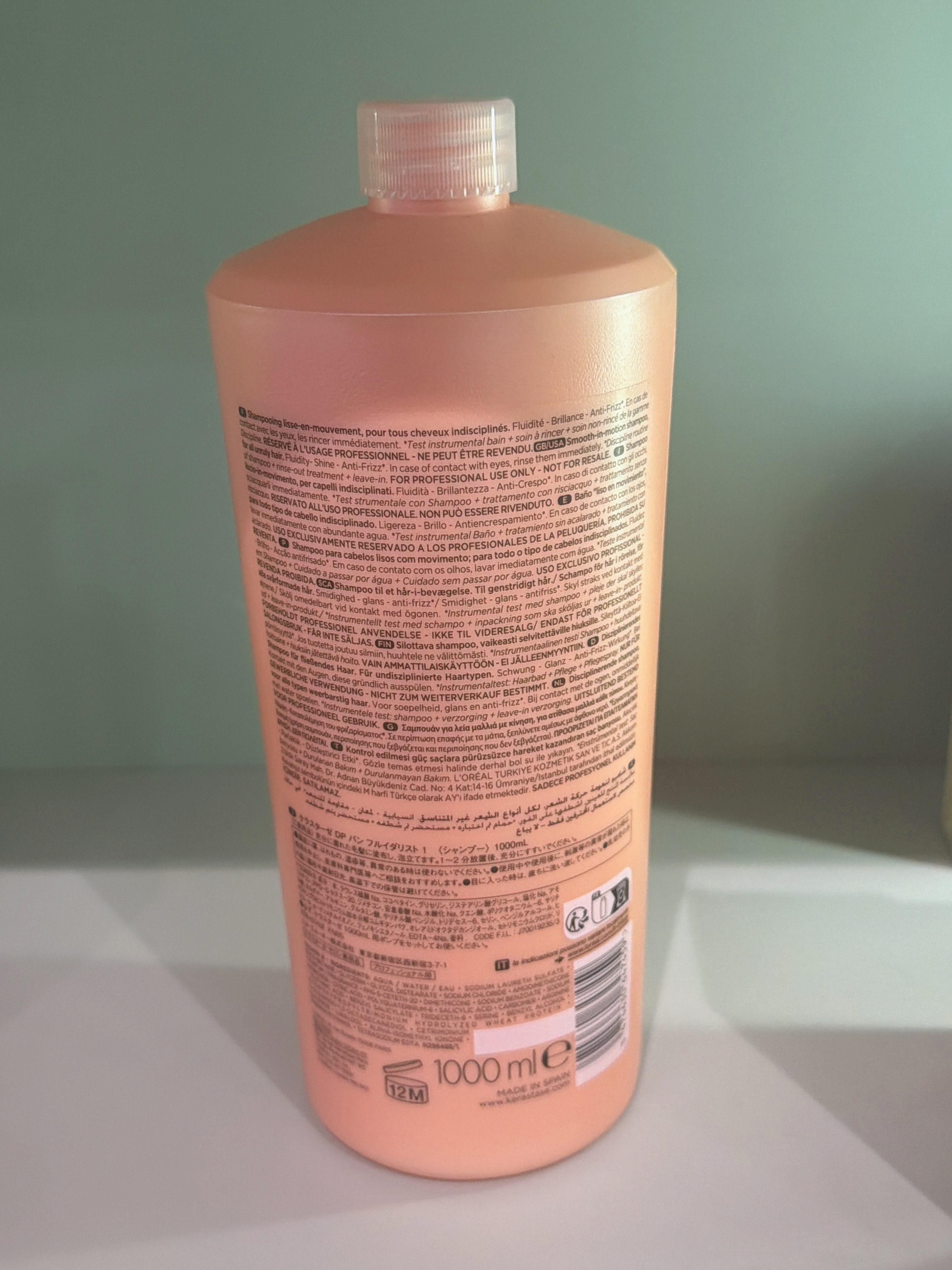 KERASTASE DISCIPLINE BAIN FLUIDEALISTI卡詩 躍動順滑浴發乳1000ml （配泵頭）