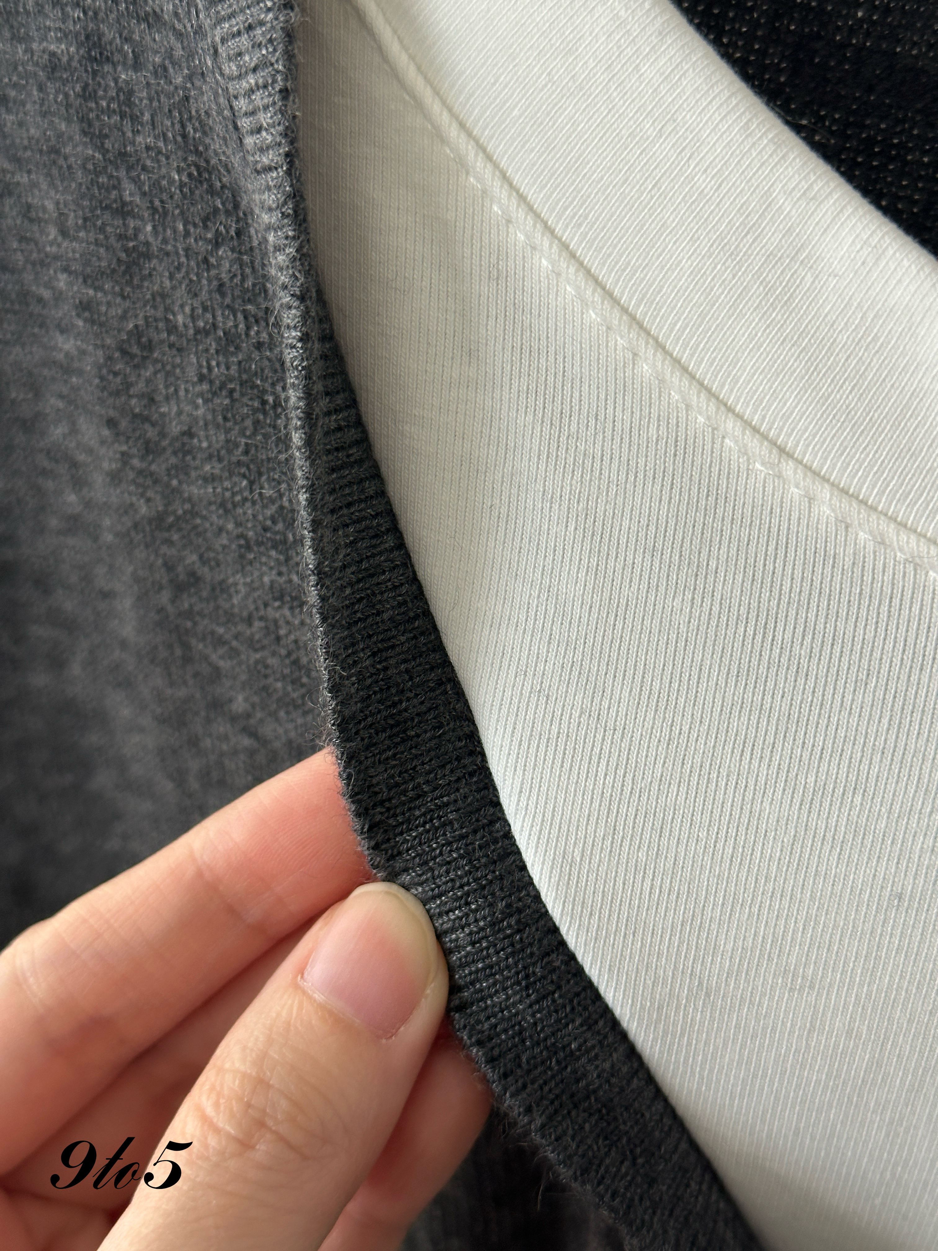 T4015 Fake Two-Piece Top - 4 Colors 