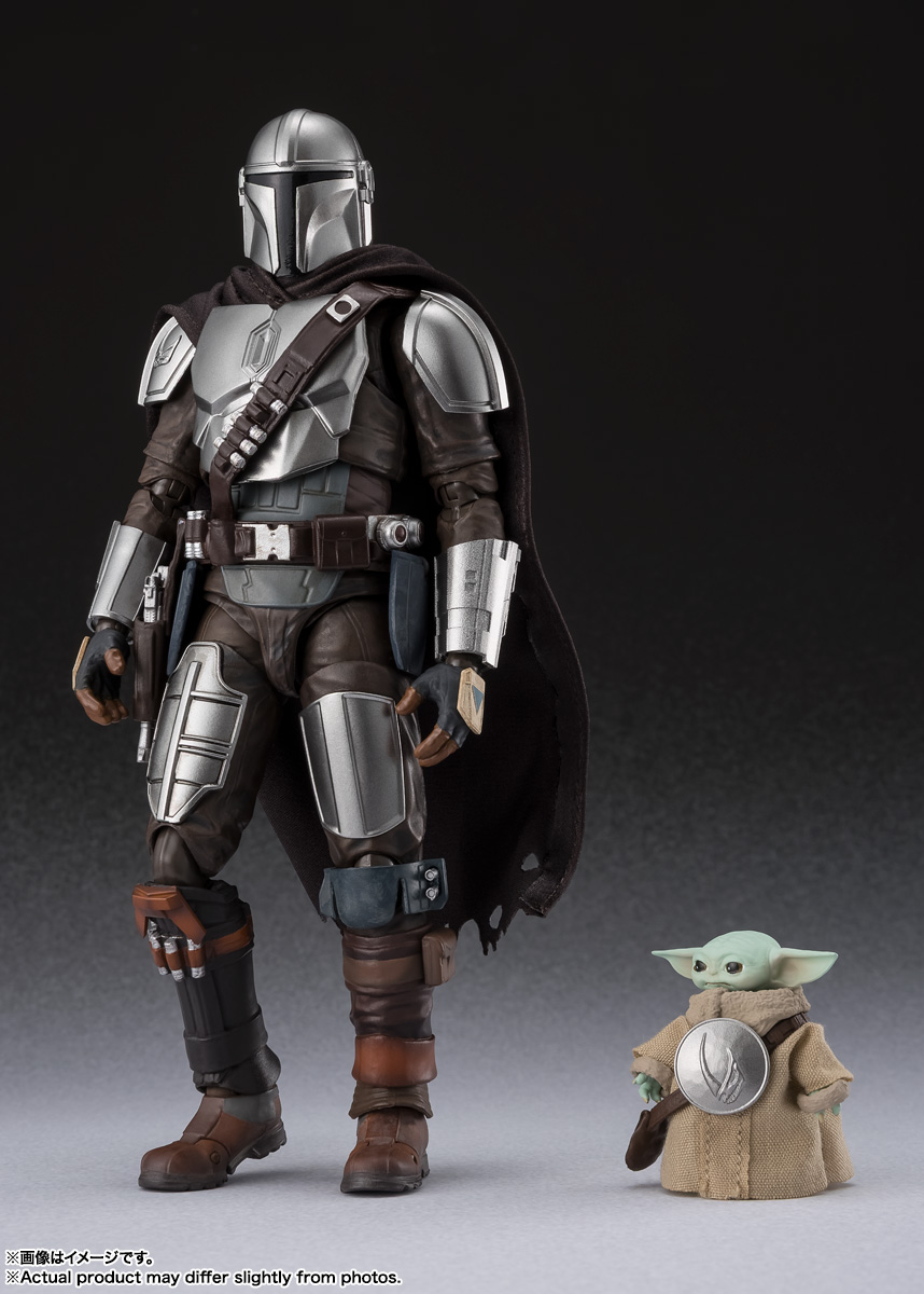 (預訂訂金 $200) (總價 $669) Bandai S.H.Figuarts Mandalorian & Grogu (STAR WARS: The Mandalorian and Grogu) SHF 曼達洛人 & 古古 (星球大戰：曼達洛人) (行版) 