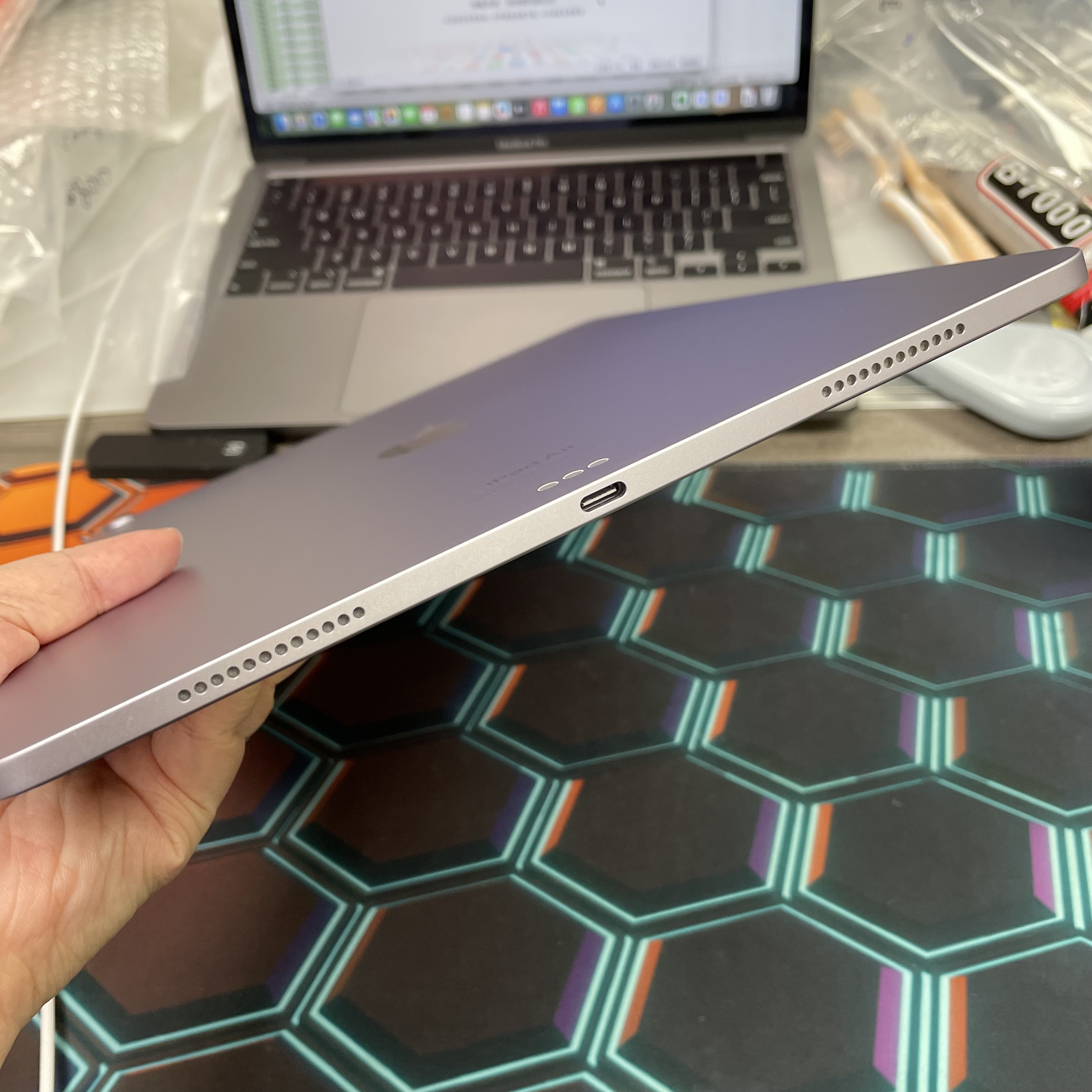 *838992 iPad Air 6 M2 13吋 完美機 128GB WIFI版 紫色 purple