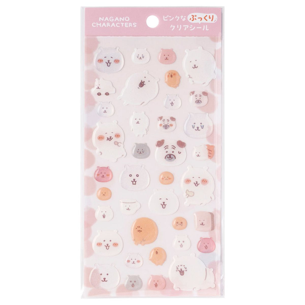 現貨｜Nagano Joke Bear 自嘲熊 櫻花系列 日版 立體透明貼紙 (391838)
