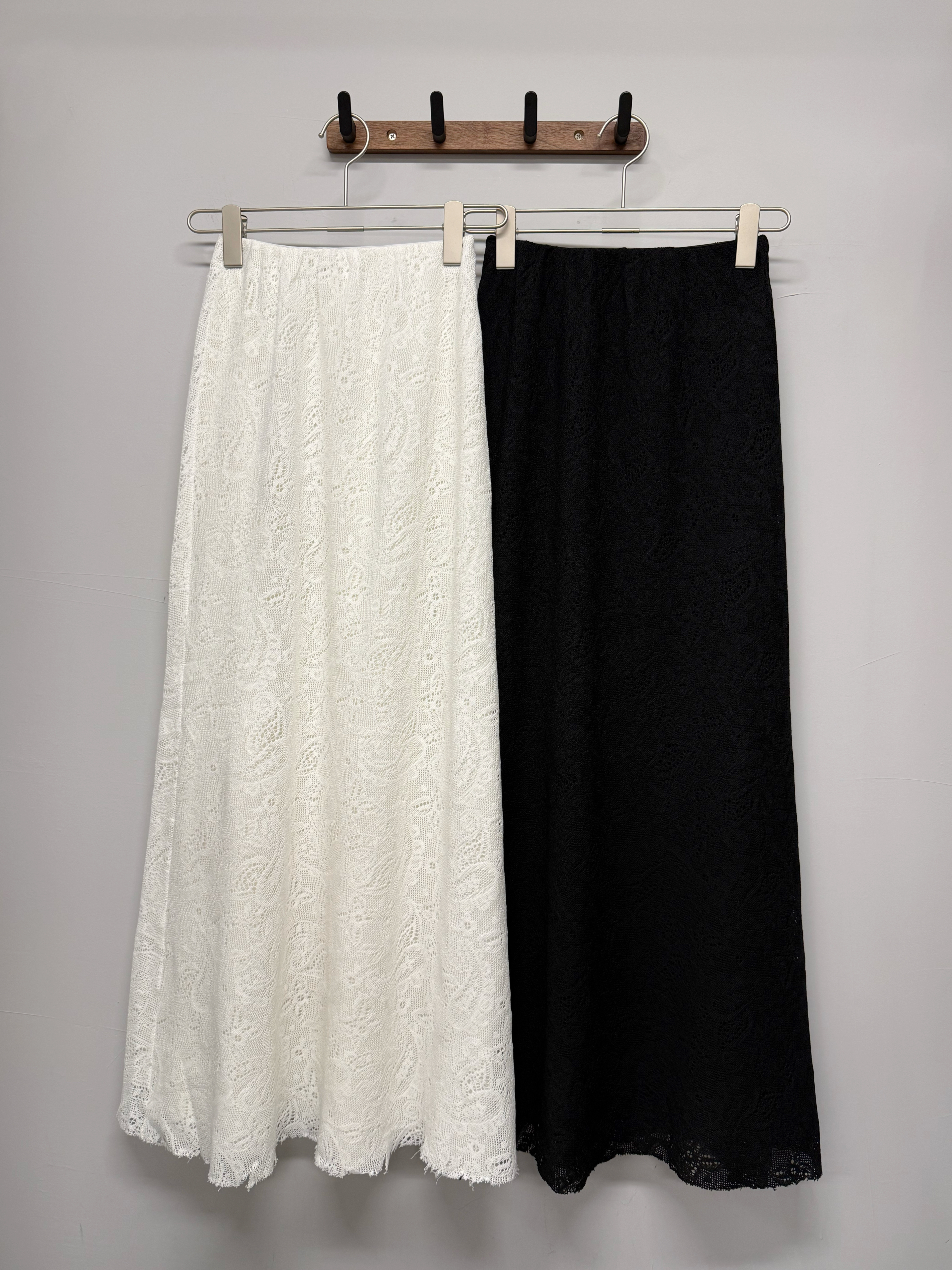 Floral Paisley Lace Skirt #sk49