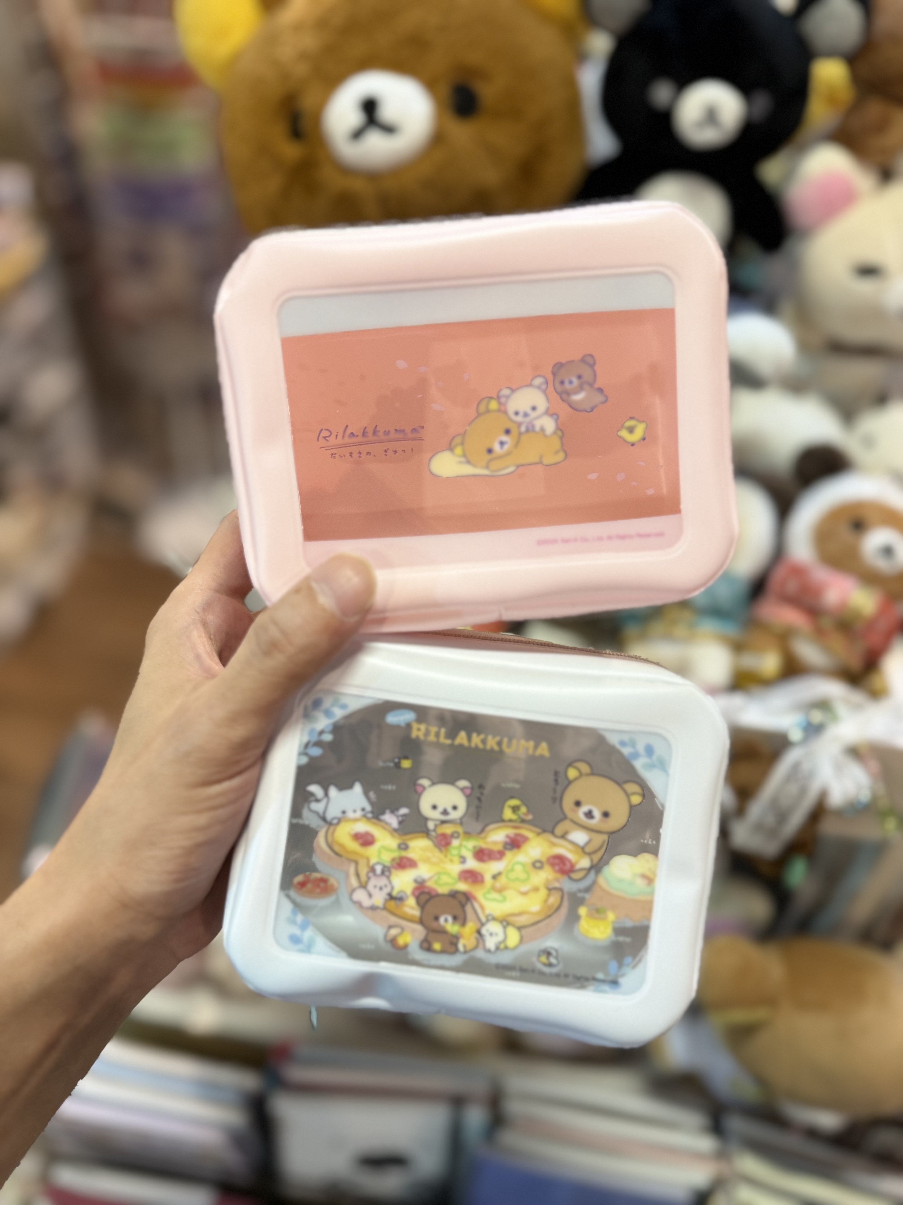 《現貨》全新rilakkuma 方型小物袋