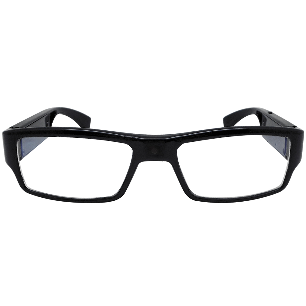 1080P 時尚黑框無孔眼鏡造型微型針孔攝影機(32G)