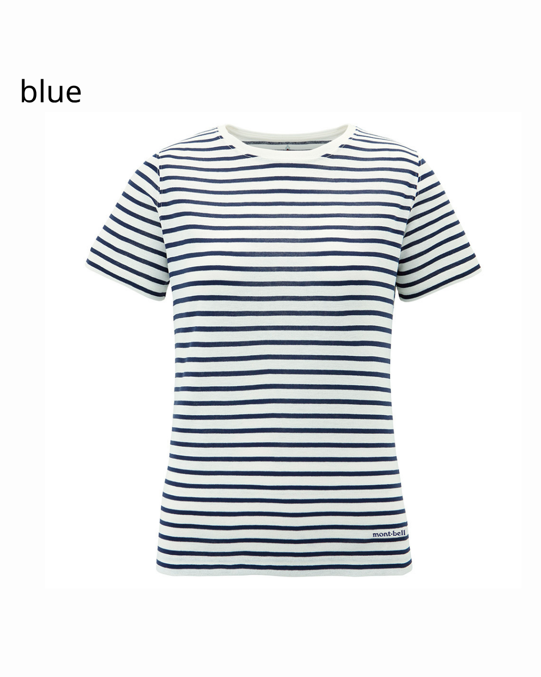 日本代購【 日本直送  montbell wickron 女裝 間條  短袖 T shirt  | Tee 恤 | mont-bell border tee 】