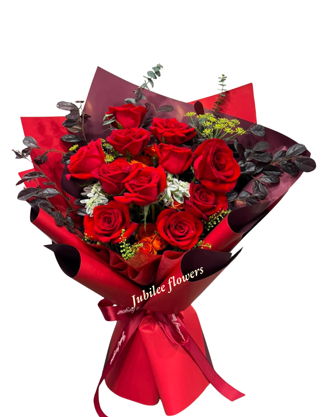 紅玫瑰花束