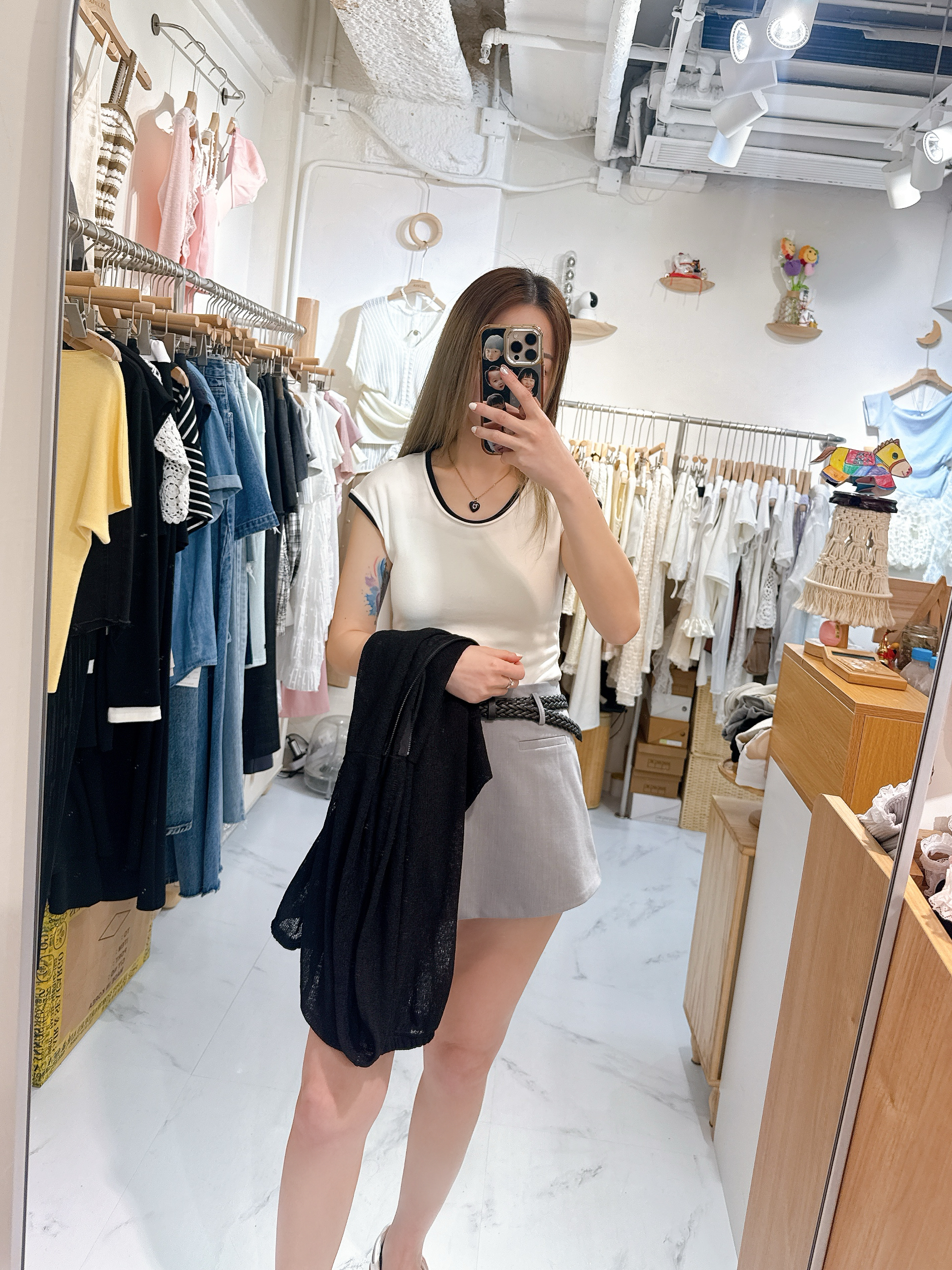 拼色邊top