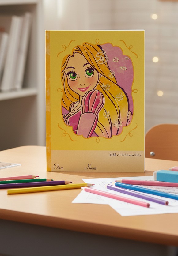 B5方眼筆記本  Rapunzel 魔髮奇緣  (S2633434)