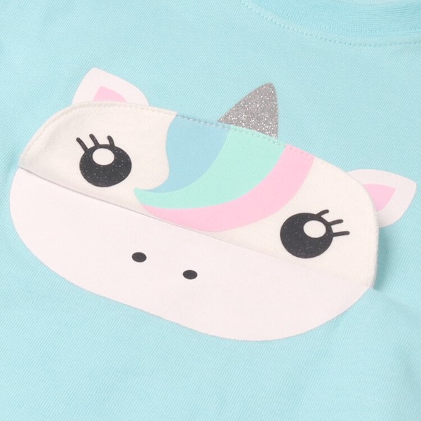 🆕【⭐訂購⭐】🌀 🇯🇵 日本直送 趣味揭蓋 獨角獸 短袖T恤［2款選］🌀 [ELDA-0009][260502]