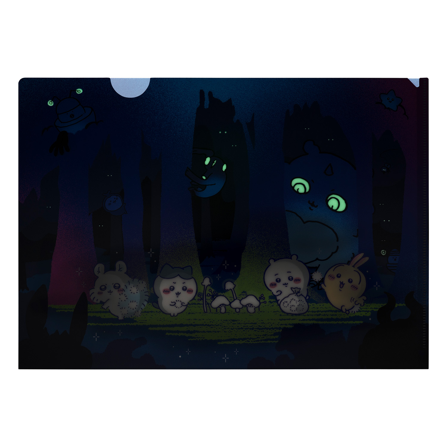 現貨｜Chiikawa Park ちいかわ 黑暗森林 日本製 A4 文件夾 Folder (370611)