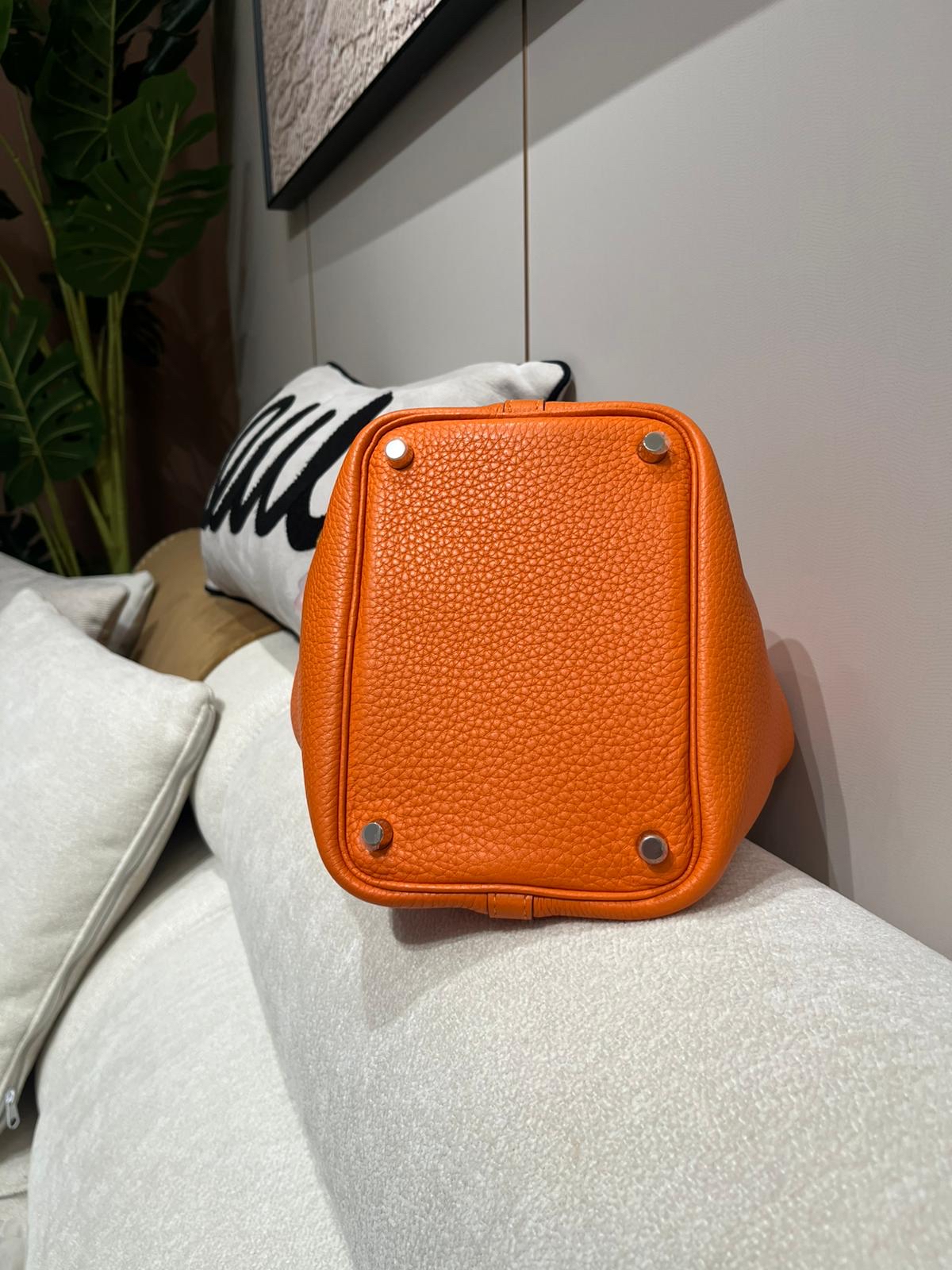 Hermes Picotin 18,STAMP 口O 100%Authentic,95%new ✅key lockpad✅dust bag 