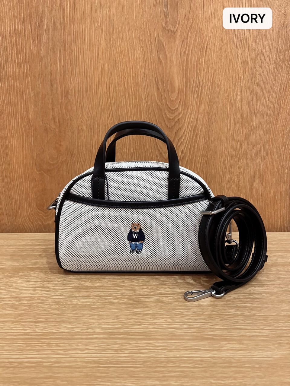 WHB03 WHO.A.U Steve Canvas 2-Way Mini Bag