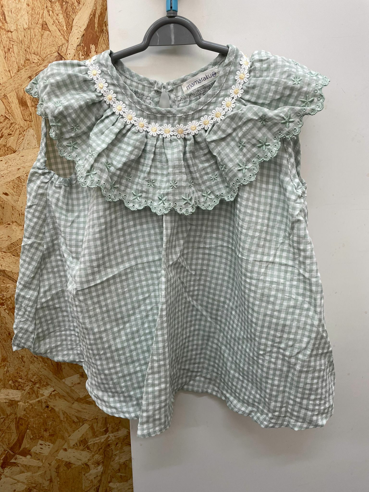 日本mamaraku 娃娃領上衣 -1件 現貨