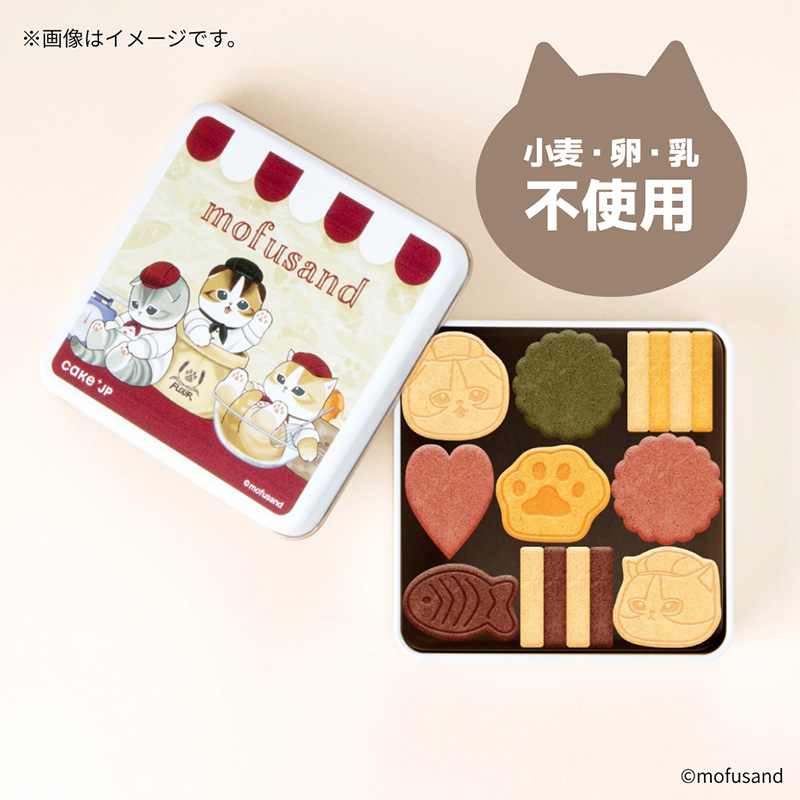 日本預訂📍Mofusand貓貓麵包店造型系列 - 鐵盒曲奇 17/4日本開售