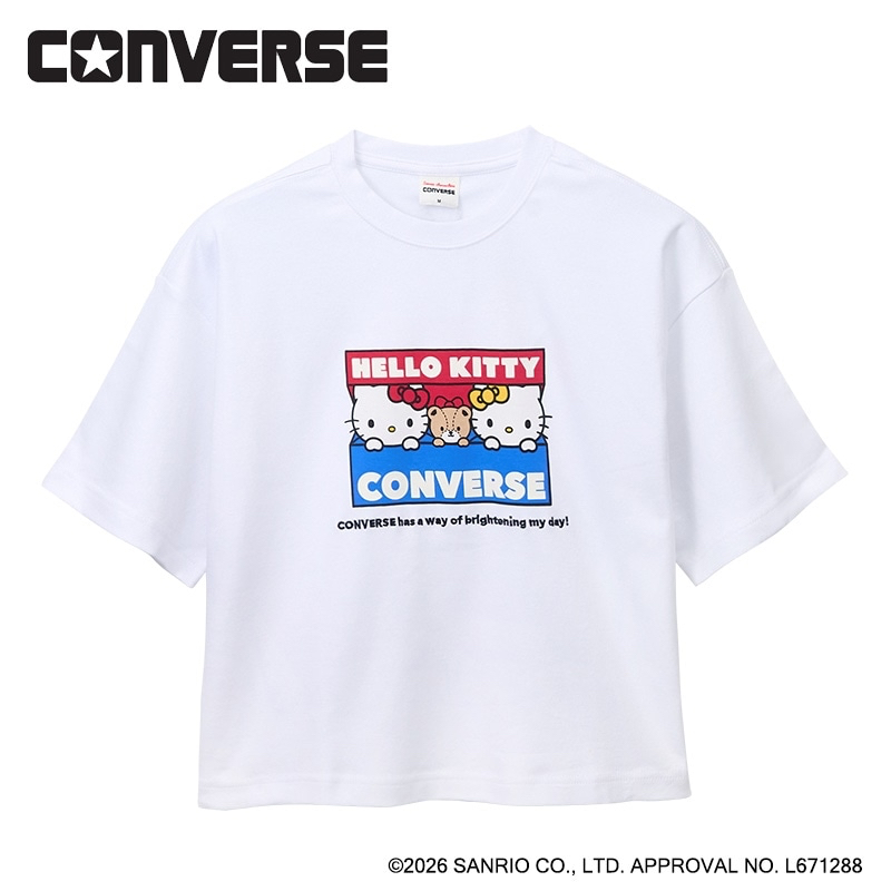  🎀【預訂】CONVERSE × Kitty White T -shirt