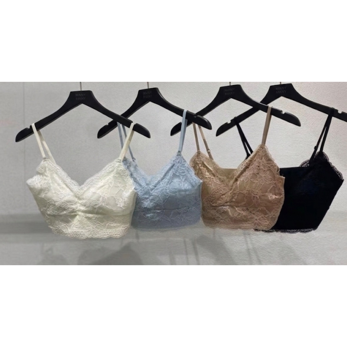 新品價6月6截單🤍2606B《FULL LACE BRA TOP》