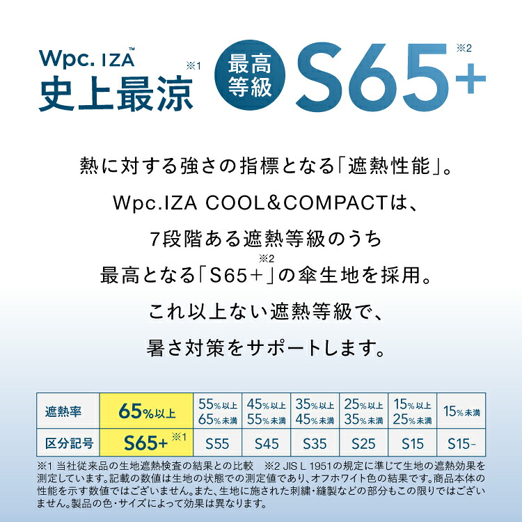 🆕【⭐訂購⭐】🌀 🇯🇵 日本直送 #Wpc IZA系列 史上最涼 晴雨兼用 縮骨遮［3款選］🌀 [ELHD-0010]
