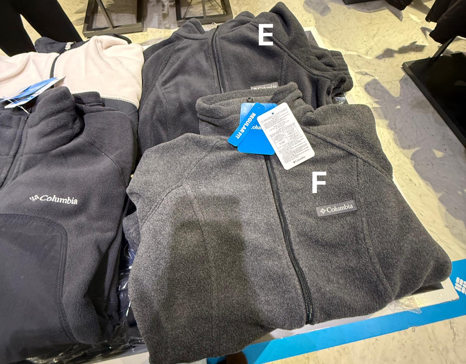 Columbia 毛絨外套 男裝