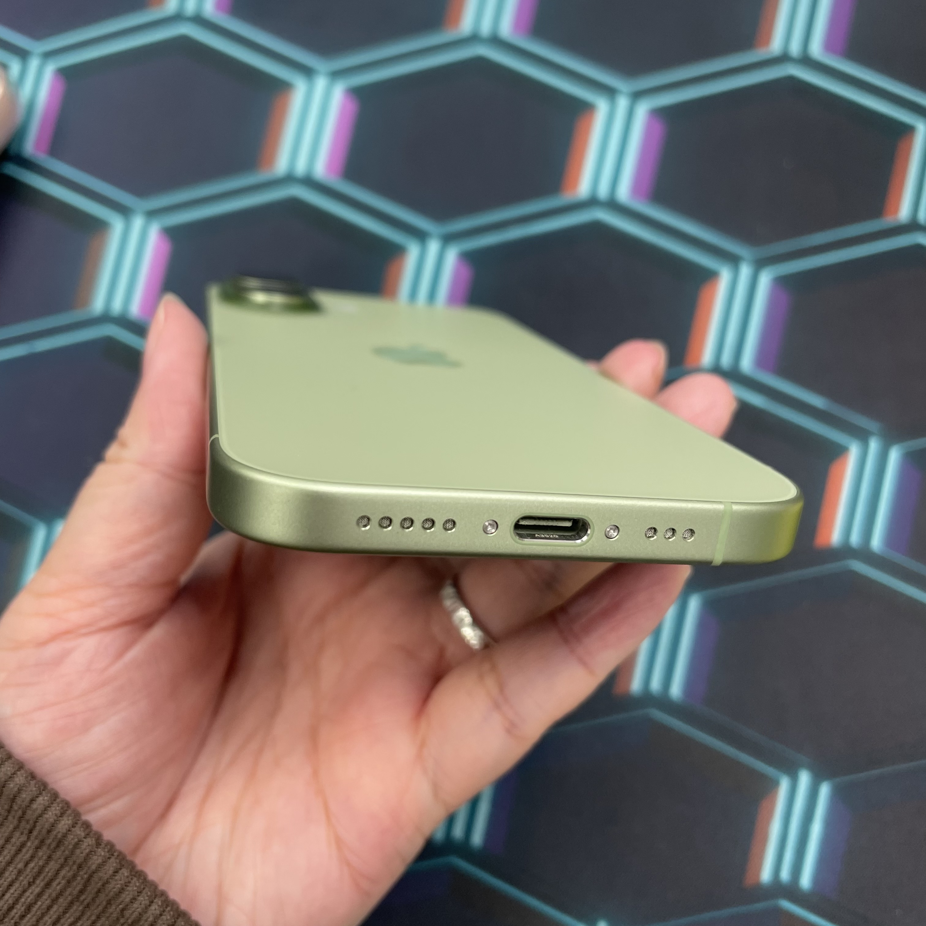 *6039 17 完美機 256GB 電100 綠色 green