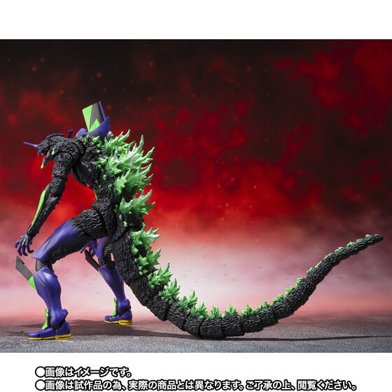 (預訂訂金 $400) (總價 $970) (魂限) Bandai S.H.MonsterArts 哥斯拉 VS 新世紀福音戰士 EVA-01 初號機 "G" 覺醒形態 (行版) SHMA GODZILLA VS Evangelion Test Type-01 "G" Awakening Form 