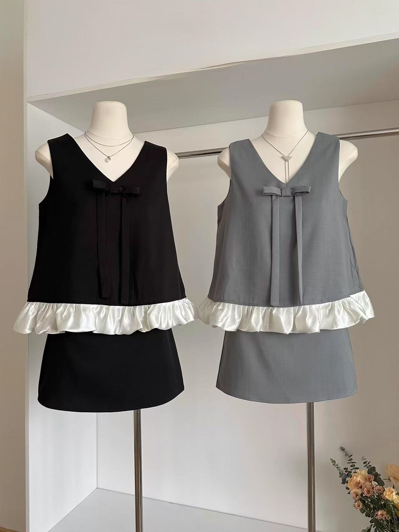 ST272香风背心套装