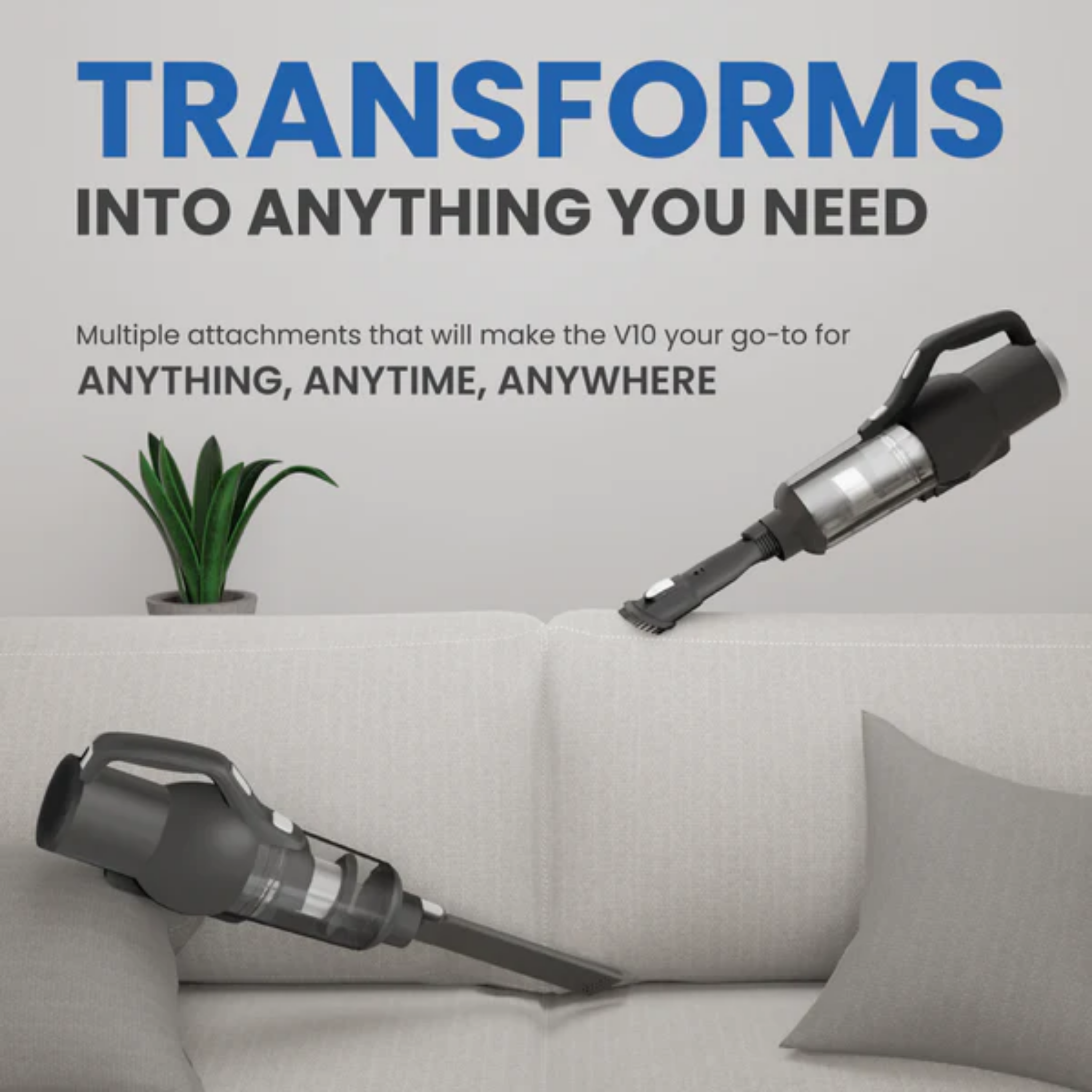 Russell Taylors Cordless Stick Vacuum (V10)